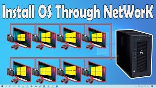 How To Install Windows 1078Linux OS Using Network Step by Step [upl. by Leilamag]