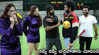 Getup Srinu Sudigali Sudheer amp Auto Ram Prasad Hilarious Comedy  Jabardasth Team Playing Cricket [upl. by Rambert]