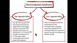 time dependent VS conc dependent antibiotics Arabic [upl. by Clercq]