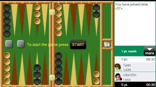 Backgammon for Android phones and Android tablets Online backgammon club for all [upl. by Arlee]