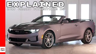 2019 Camaro Convertible RS [upl. by Griselda435]