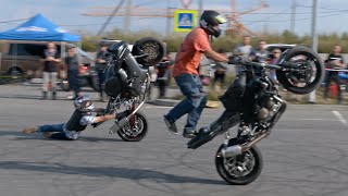 Stunts Crashes Fails from Moscow 2021 [upl. by Westleigh]