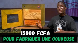 Comment fabriquer une couveuse avec 15 000fcfa Homemade egg incubator [upl. by Arag]