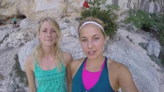 Climbing at the Verdon Gorge VLOG Part 1 [upl. by Marelda718]