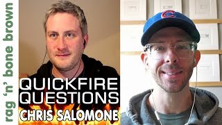 MAKER QUICKFIRE QUESTIONS 2 Chris Salomone FourEyes Furniture QampA Interview [upl. by Atteloc]