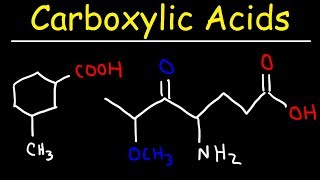 Naming Carboxylic Acids  IUPAC Nomenclature [upl. by Anauqcaj]