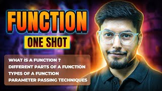 Function in C Language  One Shot  Complete Tutorial From Beginners to Advanced  Rahul Rohilla [upl. by Yeliac]