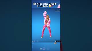 New ice spice skin 🤩💯 fortnitememes fortnite shorts fortniteshorts [upl. by Mccormick]