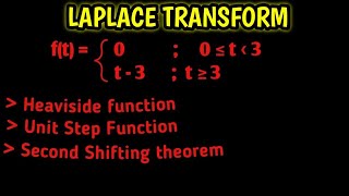 191000 Laplace transform of Heaviside function [upl. by Greer768]