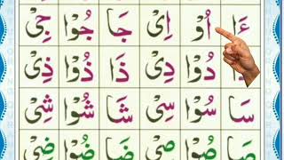 Alif Baa Taa  Qaida Noorania Lesson 24  Arabic Alphabets  Nurani Qaida Alif Baa  Arabic beginner [upl. by Tinor838]