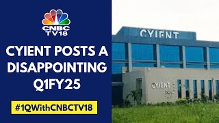 Cyient Q1FY25 Results Consolidated Revenue Down 103 QoQ Co Lowers Its FullYear Guidance [upl. by Eberly300]