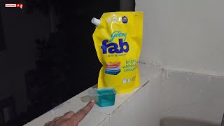 Godrej Fab Matic Liquid Detergent  Review [upl. by Yenaj213]