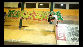 Skateboarding Tollhaus Skatehalle Freising Pedro amp Tom Cat [upl. by Alston686]