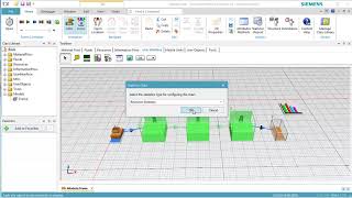 Plant Simulation Creating a Simple Model [upl. by Arundell556]