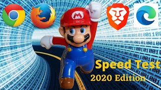 Chrome VS Firefox VS Brave VS Edge speed test  2020 Edition [upl. by Arannahs]