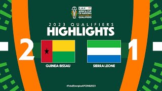 FULL MATCH HIGHLIGHTS  EQUATORIAL GUINEA 42 GUINEA BISSAU TotalEnergiesAfcon2023  JAN 18 2024 [upl. by Emarie]