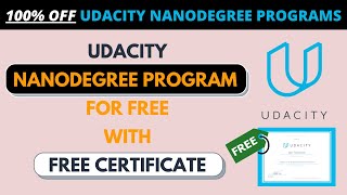 Free Udacity Nanodegree Programs with FREE Certificate  Udacity Bertelsmann Scholarship Program [upl. by Berton741]