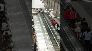 Admiralty MTR STATION  one of the longest escalator newly opened in Hk [upl. by Iek]