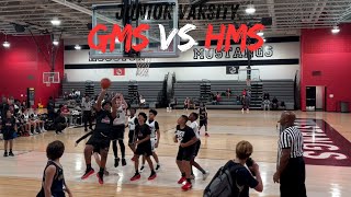 Germantown Middle GMS Gtown vs Houston Middle Junior Varsity JV 2024 [upl. by Scully]