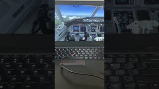 Saitek Pro Flight Yoke system  Home fixed  laptop Microsoft Flight Simulator flying simulator [upl. by Androw]