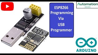 Program ESP8266 with UART USB Programmer CH340  Step By Step Guide [upl. by Waldman68]