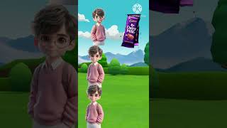 DAIRY MILK 🥛 TOFFEE 😋cartoon animation ytshorts shorts [upl. by Anahsak]