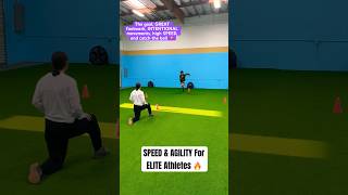 SPEED amp AGILITY Drills For Elite Change Of Direction Athlete Speed Training shorts [upl. by Shirlene175]