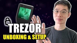 Trezor Crypto Wallet  Beginner Setup Guide [upl. by Gassman65]