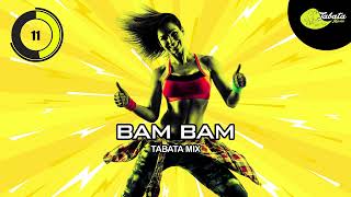 Tabata Music  Bam Bam Tabata Mix w Tabata Timer [upl. by Repsaj673]