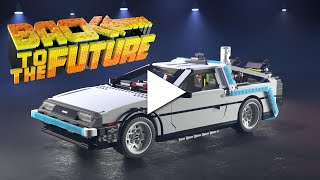 LEGO Delorean DMC12 Time Machine [upl. by Hareemas]