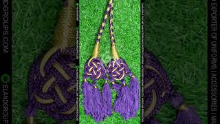 Celtic Knot Cincture Purple And Gold Wholesale Liturgical Cincture Cincture Alb Cingulo [upl. by Nahej]