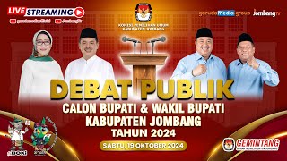 DEBAT PUBLIK PERTAMA PASANGAN CALON BUPATI DAN WAKIL BUPATI JOMBANG TAHUN 2024 [upl. by Wilton709]