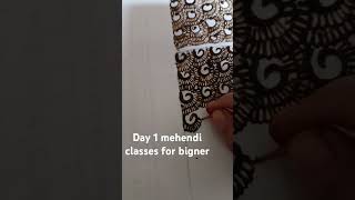 heena classes day 1mehedi lover heena artist  mehendi by rukhsar  heene nature lover [upl. by Ahsrav]