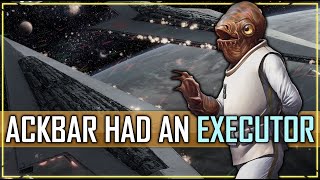 Every Flagship of Admiral Ackbar Explained  Star Wars Legends [upl. by Naejeillib]