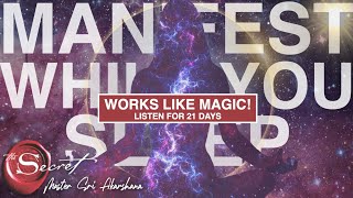 Manifest Miracles While You Sleep  Guided Meditation Listen to for 21 Days [upl. by Okiruy908]