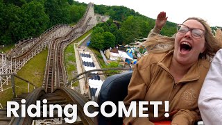 This RELOCATED Wooden Coaster Dates Back to 1948 How’s it Holding Up [upl. by Ellohcin288]