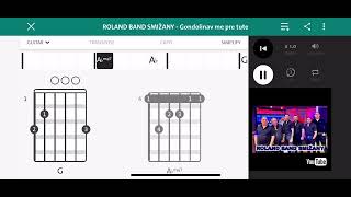 ROLAND BAND SMIZANY  Gondolinav me pre tute cover akordy [upl. by Mandi]