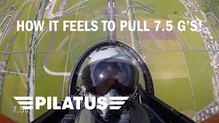 PC21 – What its Like to pull 75 Gs in the Next Generation Trainer with a Test Pilot [upl. by Getraer134]