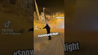 snowboarding  Night snowboarding winterseason snow shorts [upl. by Poll]