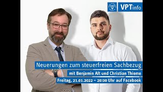 Neuerungen zum steuerfreien Sachbezug 2022 [upl. by Griffie]