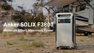 Why Anker SOLIX F3800 is the MustHave Energy Solution for Christmas 2024 [upl. by Narot]