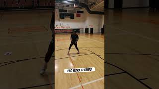 Shots  footwork  💰basketball basketballtraining nba workout [upl. by Seraphim]