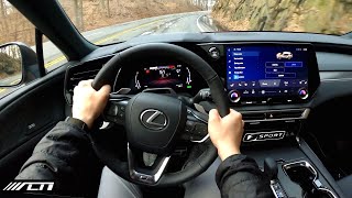 2024 Lexus RX500h F Sport Performance POV Drive Impressions and Audio Test  Allcarnews [upl. by Nastassia]