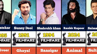 Filmfare Awards Best Actors All Winners 1954 to 2024 [upl. by Yerdna]