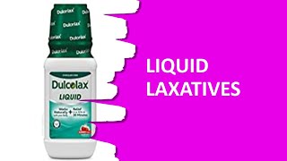 Most Wanted Liquid Laxatives You Can Find Online [upl. by Peale]