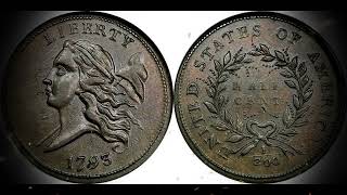 What designs on the 1793 Liberty Cap Half Cent symbolize United States at the time of its creationquot [upl. by Stratton]