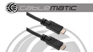 Super cable HDMI 14 HDMIA macho a macho de 10 m  distribuido por CABLEMATIC ® [upl. by Gaut]