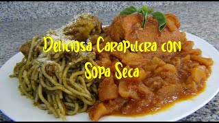 CARAPULCRA CON SOPA DE SECA SENCILLAMENTE DELICIOSA I Cristinakitchenperu I [upl. by Darill]