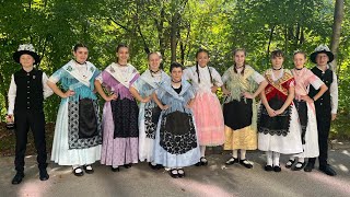 Banater Schwaben in München mit Nachwuchs beim Trachten und Schützenzug zum Oktoberfest [upl. by Grados586]