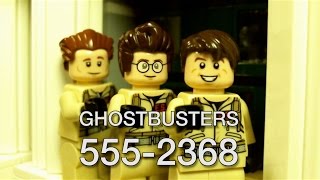 Ghostbusters 30th Anniversary Tribute Lego stopmotion animation brickfilm [upl. by Vatsug387]